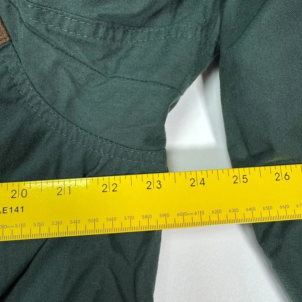 Vintage Remington Hunting Jacket Mens L Green Brown Quilted Shooting Field Coat